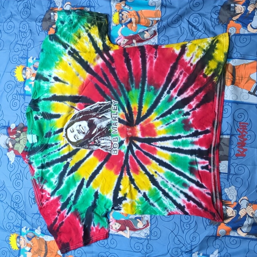 3/30 Y2K Bob Marley Tie Dye Tee